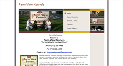 Desktop Screenshot of farm-viewkennels.com